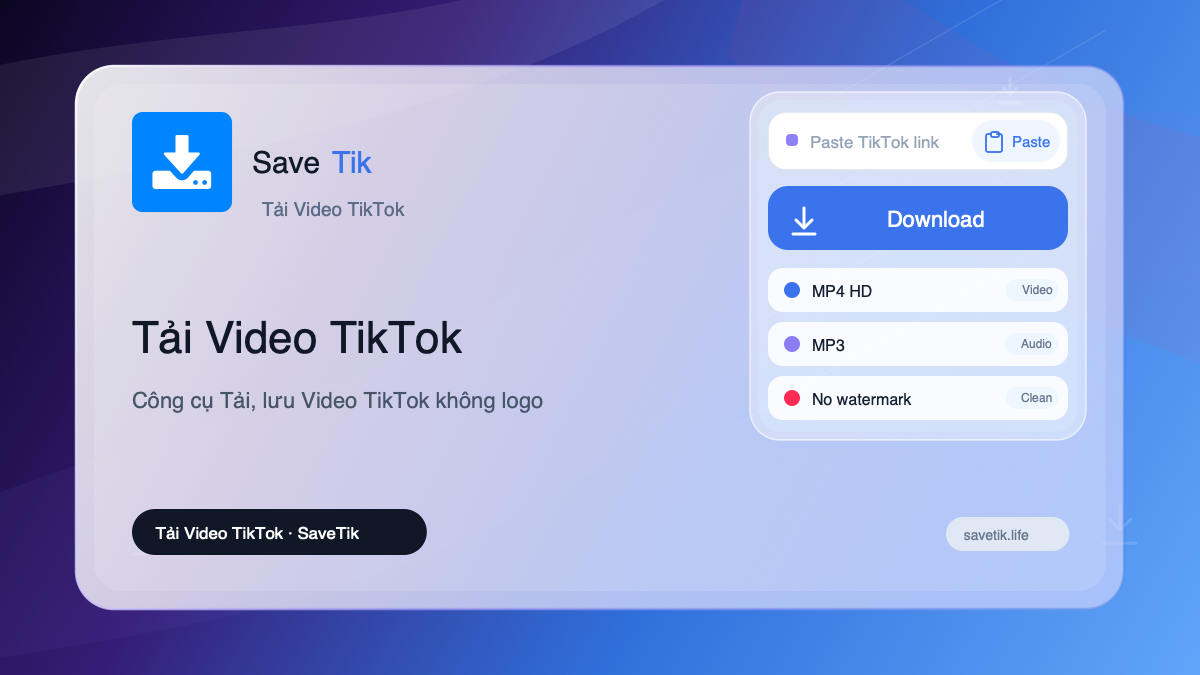 Tải Video TikTok