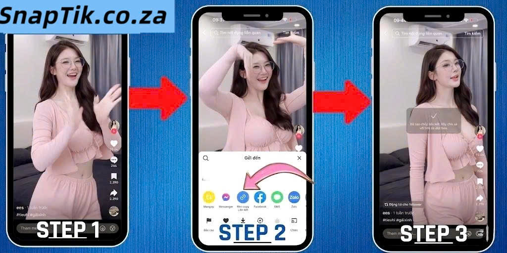 Step by step guide to save TikTok video without watermark using SaveTik